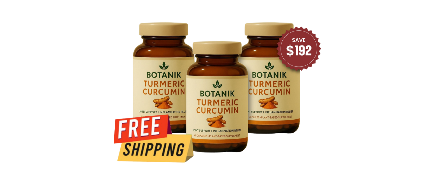 Botanik Turmeric Curcumin