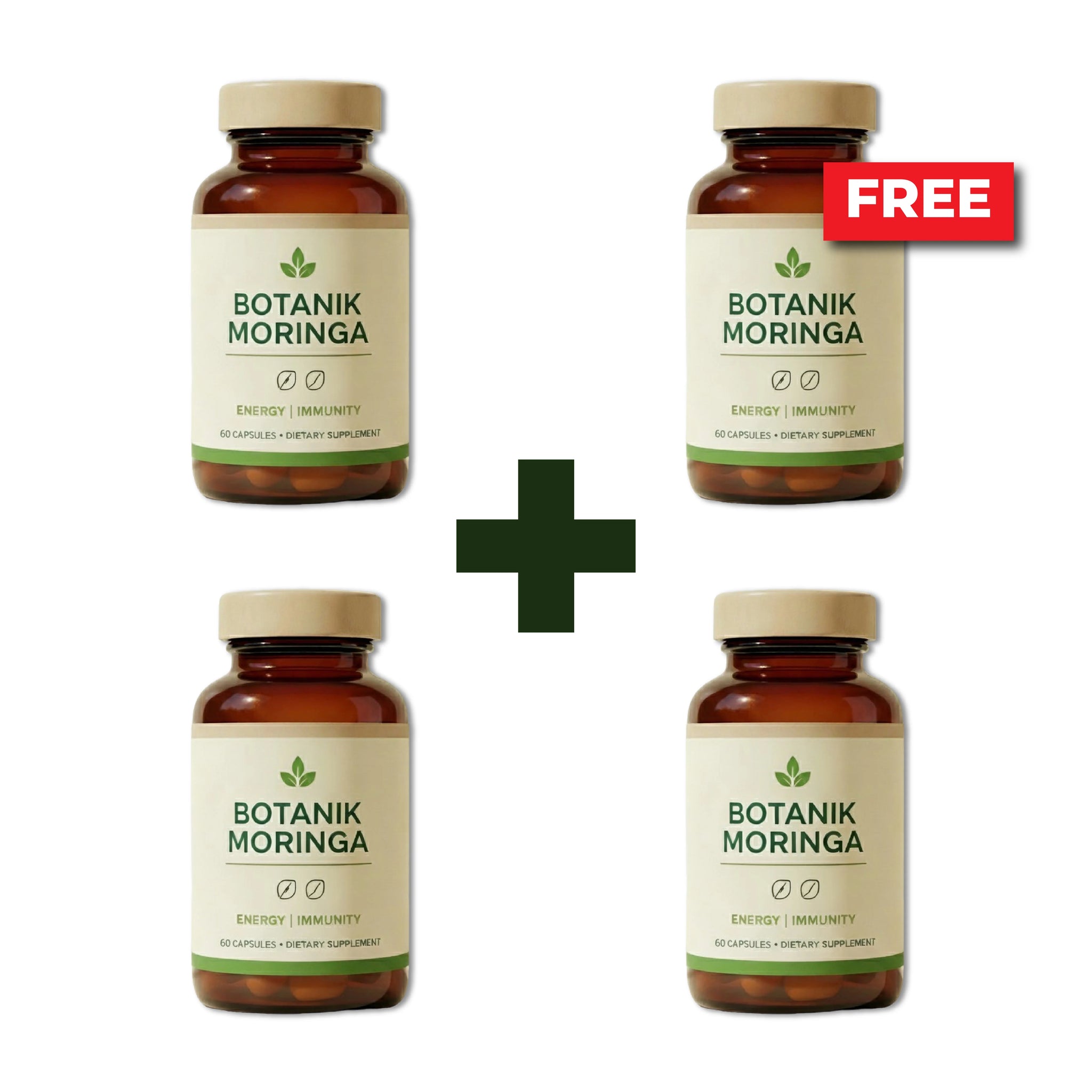 Botanik Moringa (Buy 2 Get 2 FREE)