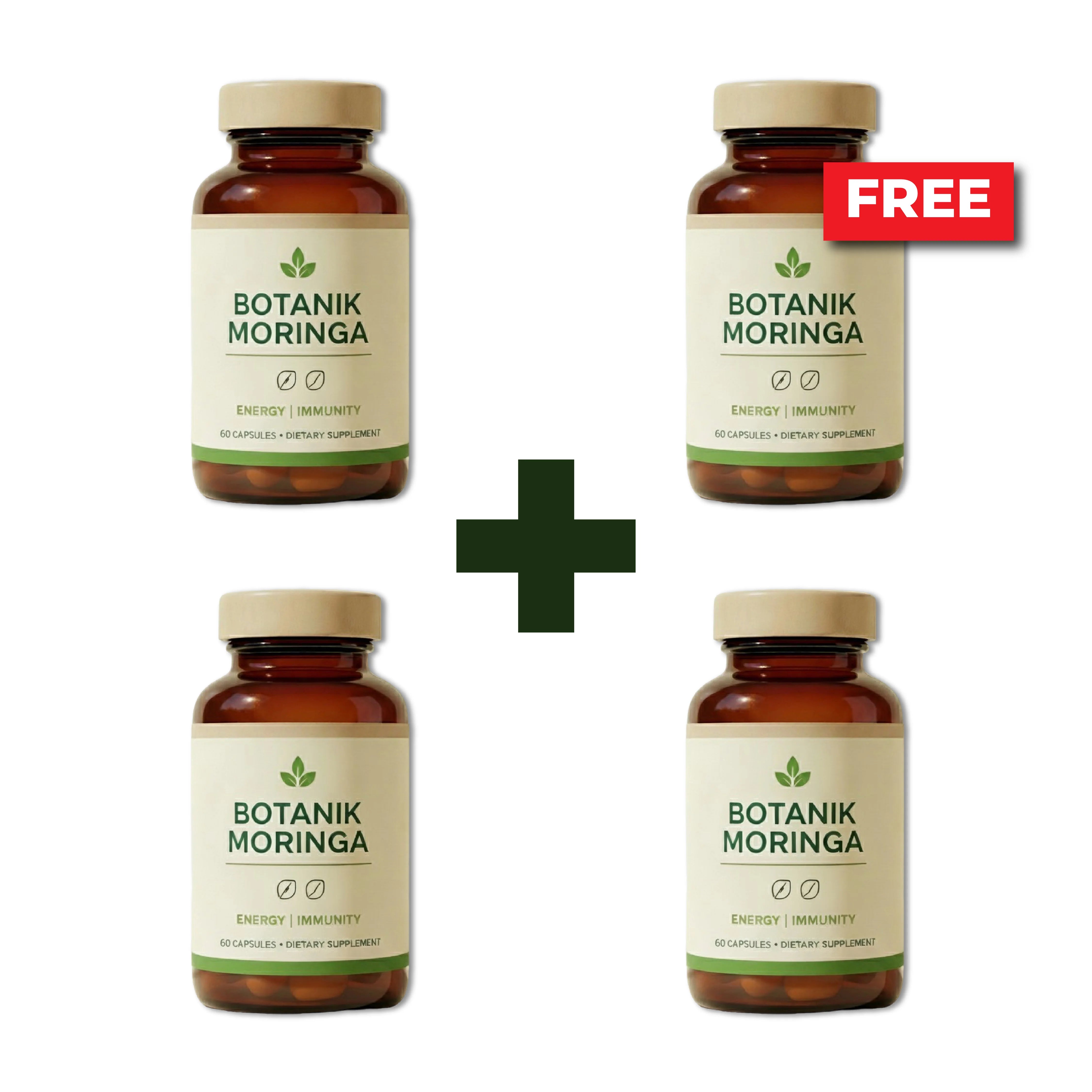 Botanik Moringa (Buy 2 Get 2 FREE)