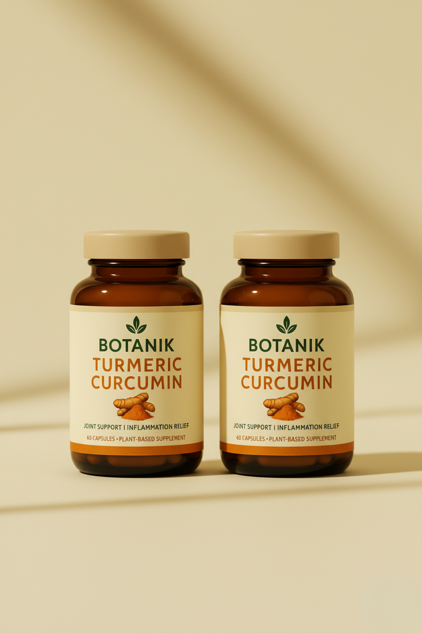 Botanik Turmeric Curcumin